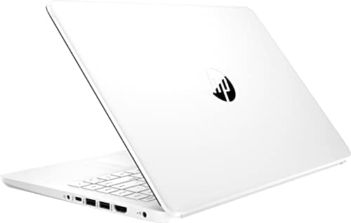 2022 HP Stream 14inch Laptop, Intel Celeron N4020 Dual-Core Processor, 4GB DDR4 Memory,128GB Storage(64GB eMMC+Card),WiFi,Webcam,Bluetooth,1-Year Microsoft 365 Win10 S, Snow White | NoCo Bundle