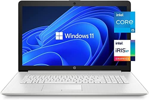 HP Notebook Professional Laptop, 17.3 Inches, Windows 11 Home, Silver