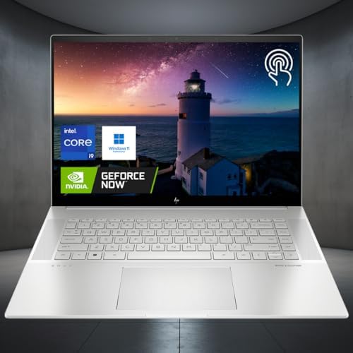 HP 2023 Latest Envy Laptop, 16″ WQXGA 120Hz Touchscreen, 13th Gen Intel Core i9-13900H, NVIDIA RTX 4060, 64GB DDR5 RAM, 2TB SSD, Webcam, Wi-Fi 6, Backlit KB, HDMI, Windows 11 Pro