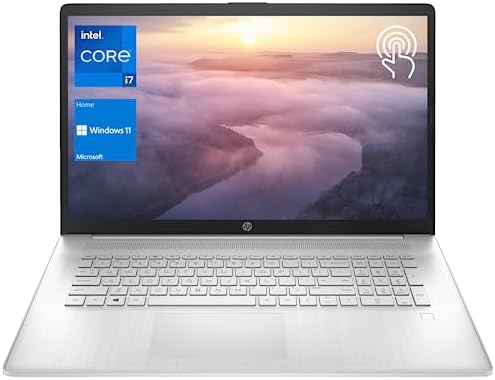 HP 2023 Latest Premium Laptop, 17.3″ HD+ Touchscreen, 13th Gen Intel Core i7-1355U, 32GB RAM, 1TB PCIe SSD, Webcam, FP Reader, Wi-Fi 6, Windows 11 Home