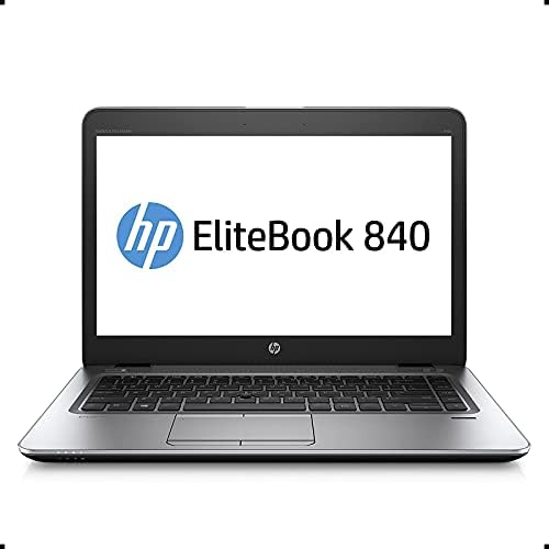 HP EliteBook 840 G3 Laptop 14-inch HD Display, Intel Core i5-6200U 2.3Ghz, 256GB SSD, 16GB DDR4 RAM, Webcam, WiFi, Windows 10 Pro (Renewed)